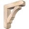 Ekena Millwork Balboa Craftsman Smooth Bracket w/ Offset Brace, Douglas Fir, 7 1/2"W x 30"D x 30"H BKT0806X30X30BOA04SDF - alternate 1
